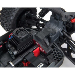 Arrma Big Rock 4X4 V3 3S BLX 1/10 RTR Brushless Monster Truck (Black) w/Spektrum SLT3 2.4GHz Radio