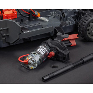 Arrma Infraction V3 1/8 RTR Electric 4X4 MEGA Resto-Mod Street Bash Truck (Red/Blue) w/Spektrum SLT3 2.4GHz Radio