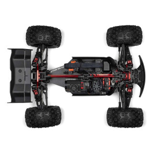 Arrma Kraton 6S EXB BLX RTR 1/8 4WD Brushless Speed Truck (Black) (V6) w/SLT3 2.4GHz Radio
