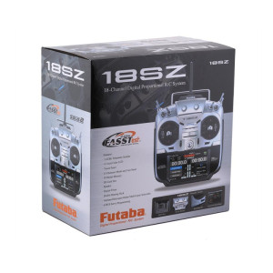Futaba 18SZ 2.4GHz FASST 18 Channel Radio System (Heli) w/R7208SB Receiver