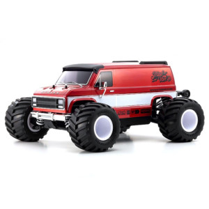 Kyosho Fazer Mk2 Mad Van 1/10 4WD Readyset Monster Truck (Red) w/2.4GHz Radio