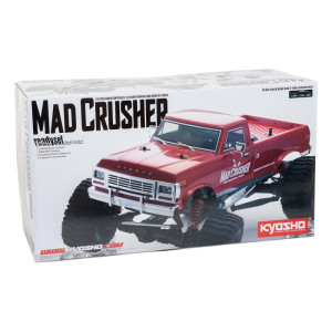 Kyosho Mad Crusher GP ReadySet 1/8 4WD Nitro Monster Truck w/2.4GHz Radio & KE25SP Engine Kyosho Mad Crusher GP ReadySet 1/8 4WD Nitro Monster Truck w/2.4GHz Radio & KE25SP Engine