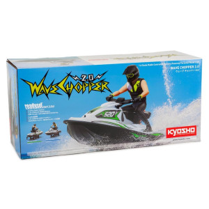 Kyosho Wave Chopper 2.0 Type 1 Electric Watercraft (Green) w/KT-231P 2.4GHz Transmitter, Battery & Charger Kyosho Wave Chopper 2.0 Type 1 Electric Watercraft (Green) w/KT-231P 2.4GHz Transmitter, Battery & Charger