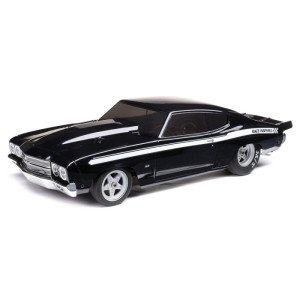 Losi 1/16 1970 Chevelle 2WD RTR Mini No Prep Drag Car (Black) w/2.4GHz Radio, Battery & Charger