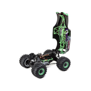 Losi LMT Grave Digger RTR 1/10 4WD Solid Axle Monster Truck w/DX3 2.4GHz Radio Losi LMT Grave Digger RTR 1/10 4WD Solid Axle Monster Truck w/DX3 2.4GHz Radio