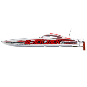 Pro Boat Blackjack 42" 8S Brushless RTR Electric Catamaran (White/Red) w/2.4GHz Radio System