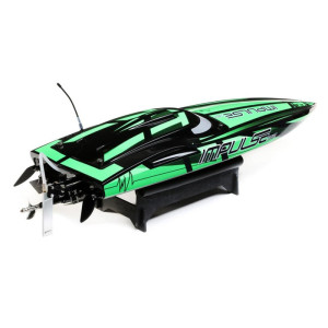 Pro Boat Impulse 32" Deep-V RTR Brushless Boat (Black/Green) w/2.4GHz Radio & SMART Pro Boat Impulse 32" Deep-V RTR Brushless Boat (Black/Green) w/2.4GHz Radio & SMART