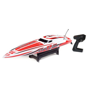 Pro Boat Impulse 32" Deep-V RTR Brushless Boat (White/Red) w/2.4GHz Radio & SMART