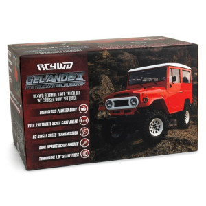 RC4WD Gelande II RTR 1/10 Scale 4WD Crawler w/Cruiser Body Set (Red) & 2.4GHz Radio RC4WD Gelande II RTR 1/10 Scale 4WD Crawler w/Cruiser Body Set (Red) & 2.4GHz Radio