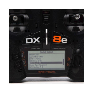 Spektrum RC DX8e 2.4GHz DSMX 8-Channel Radio System (Transmitter Only) Spektrum RC DX8e 2.4GHz DSMX 8-Channel Radio System (Transmitter Only)