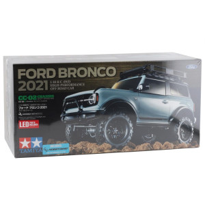 Tamiya 2021 Ford Bronco 1/10 4WD Scale Truck Kit (CC-02) Tamiya 2021 Ford Bronco 1/10 4WD Scale Truck Kit (CC-02)