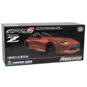 Team Associated Apex2 Nissan Z Sport RTR 1/10 Electric 4WD Touring Car (Red) w/2.4GHz Radio Team Associated Apex2 Nissan Z Sport RTR 1/10 Electric 4WD Touring Car (Red) w/2.4GHz Radio