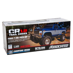 Team Associated CR12 Ford F-150 Truck RTR 1/12 4WD Rock Crawler (Blue) w/2.4GHz Radio, Battery & Charger Team Associated CR12 Ford F-150 Truck RTR 1/12 4WD Rock Crawler (Blue) w/2.4GHz Radio, Battery & Charger