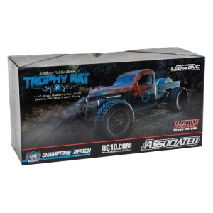 Team Associated Trophy Rat RTR 1/10 Electric 2WD Brushless Truck w/2.4GHz Radio Team Associated Trophy Rat RTR 1/10 Electric 2WD Brushless Truck w/2.4GHz Radio
