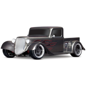 Traxxas 4-Tec 3.0 1/10 RTR Touring Car w/Factory Five '35 Hot Rod Truck Body (Silver) & TQ 2.4GHz Radio System