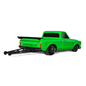 Traxxas Drag Slash 1/10 2WD RTR No Prep Truck w/1967 Chevrolet C10 Body (Green) TQi 2.4GHz Radio & TSM