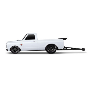 Traxxas Drag Slash 1/10 2WD RTR No Prep Truck w/1967 Chevrolet C10 Body (White) TQi 2.4GHz Radio & TSM Traxxas Drag Slash 1/10 2WD RTR No Prep Truck w/1967 Chevrolet C10 Body (White) TQi 2.4GHz Radio & TSM