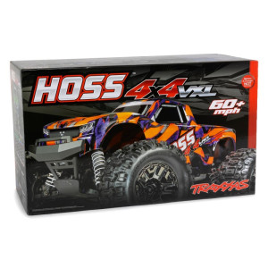 Traxxas Hoss 4X4 VXL 3S 4WD Brushless RTR Monster Truck (Solar Flare) w/TQi 2.4GHz Radio, TSM & Self-Righting Traxxas Hoss 4X4 VXL 3S 4WD Brushless RTR Monster Truck (Solar Flare) w/TQi 2.4GHz Radio, TSM & Self-Righting