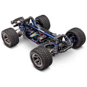 Traxxas Rustler 4X4 Ultimate 1/10 RTR Brushless Stadium Truck (Blue) w/TQi 2.4GHz Radio & Link Module Traxxas Rustler 4X4 Ultimate 1/10 RTR Brushless Stadium Truck (Blue) w/TQi 2.4GHz Radio & Link Module