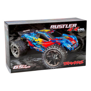 Traxxas Rustler 4X4 VXL Brushless RTR 1/10 4WD Stadium Truck (Pink) w/TQi 2.4GHz Radio & TSM