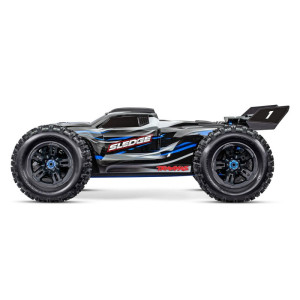 Traxxas Sledge RTR 6S 4WD Electric Monster Truck (Blue) w/VXL-6s ESC & TQi 2.4GHz Radio Traxxas Sledge RTR 6S 4WD Electric Monster Truck (Blue) w/VXL-6s ESC & TQi 2.4GHz Radio