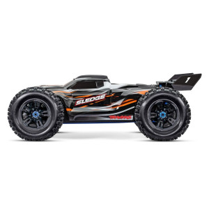 Traxxas Sledge RTR 6S 4WD Electric Monster Truck (Orange) w/VXL-6s ESC & TQi 2.4GHz Radio Traxxas Sledge RTR 6S 4WD Electric Monster Truck (Orange) w/VXL-6s ESC & TQi 2.4GHz Radio