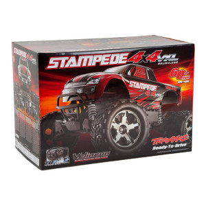 Traxxas Stampede 4X4 VXL Brushless 1/10 4WD RTR Monster Truck (Blue) w/TSM & TQi Radio Traxxas Stampede 4X4 VXL Brushless 1/10 4WD RTR Monster Truck (Blue) w/TSM & TQi Radio