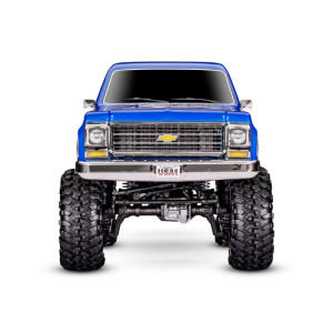 Traxxas TRX-4 1/10 High Trail Edition RC Crawler w/'79 Chevy K10 Truck Body (Blue) w/TQi 2.4GHz Radio