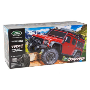 Traxxas TRX-4 1/10 Scale Trail Rock Crawler w/Land Rover Defender w/XL-5 ESC & TQi 2.4GHz Radio