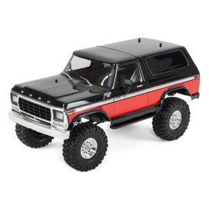Traxxas TRX-4 1/10 Trail Crawler Truck w/'79 Bronco Ranger XLT Body w/TQi 2.4GHz Radio Traxxas TRX-4 1/10 Trail Crawler Truck w/'79 Bronco Ranger XLT Body w/TQi 2.4GHz Radio